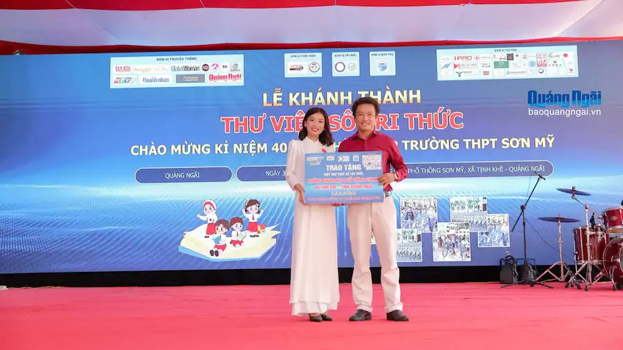 Khánh Thành Thư Viện Số Tri Thức Tại Trường THPT Sơn Mỹ: Mở Rộng Chân Trời Tri Thức Trong Kỷ Nguyên Số