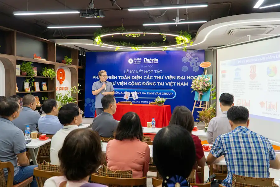 Phát triển Thư viện Thế hệ Mới: Alpha Group và Tinh Vân Kiến Tạo 100 Trung Tâm Tri Thức Hiện Đại tại Việt Nam