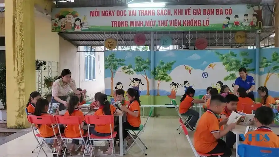 Mở Cửa Kho Tàng Tri Thức: Trường Học Vun Đắp Văn Hóa Đọc – Nền Tảng Phát Triển Toàn Diện