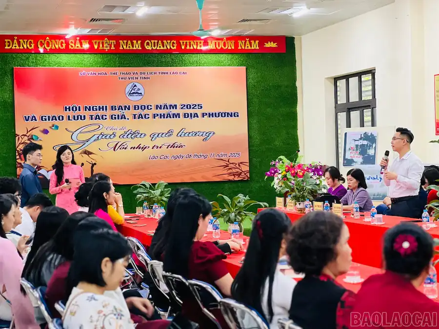 Thư viện Tỉnh Lào Cai Tổ Chức Hội Nghị Bạn Đọc 2025 và Giao Lưu Tác Giả, Tác Phẩm Địa Phương