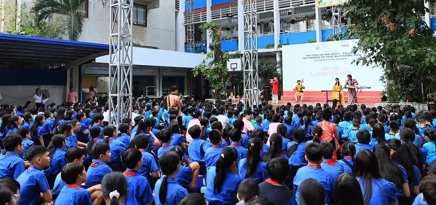 Dự Án S-Gallery Mang Thư Viện Số Văn Hóa Đến 11 Trường Tiểu Học TP.HCM: Nâng Tầm Trải Nghiệm và Văn Hóa Đọc