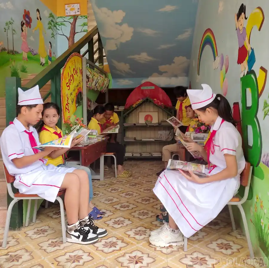 Lào Cai Nâng Tầm Tri Thức: Phát Triển Văn Hóa Đọc Cho Học Sinh Trong Kỷ Nguyên Số