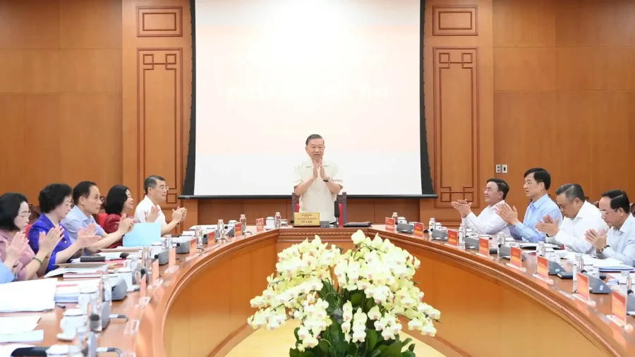 Tổng Bí thư, Chủ tịch nước Tô Lâm phát biểu chỉ đạo tại phiên họp Ban Chỉ đạo Trung ương về phát triển văn hóa