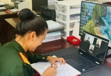 Bản lĩnh, trí tuệ phụ nữ Quân đội tiên phong trong kỷ nguyên số Phụ nữ Quân đội ứng dụng công nghệ trong kỷ nguyên số