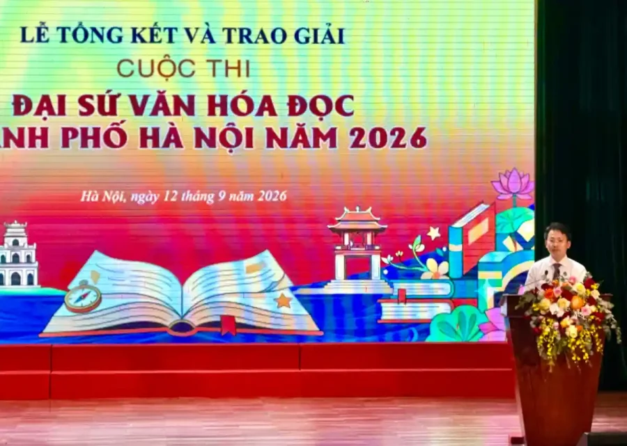 Lễ tổng kết và trao giải Cuộc thi Đại sứ Văn hóa đọc thành phố Hà Nội năm 2026