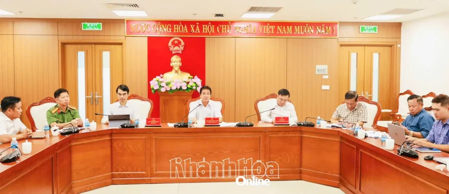 Phó Chủ tịch Thường trực UBND tỉnh Khánh Hòa Nguyễn Long Biên chủ trì cuộc họp chuẩn bị Ngày Văn hóa Việt Nam 2026
