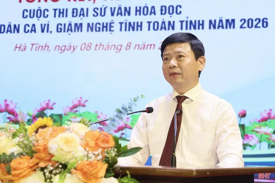 Lễ tổng kết và trao giải Cuộc thi Đại sứ Văn hóa đọc và Liên hoan Dân ca Ví Giặm 2026